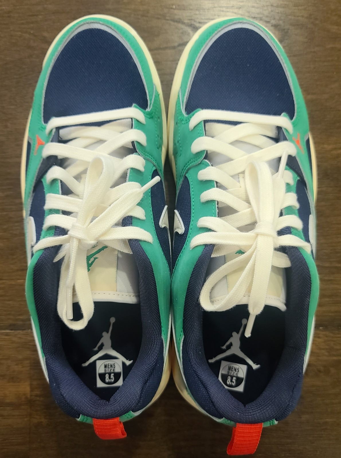 Jordan Men’s CMFT ERA Obsidian/Pale Ivory Green Athletic Sneaker Size 8.5