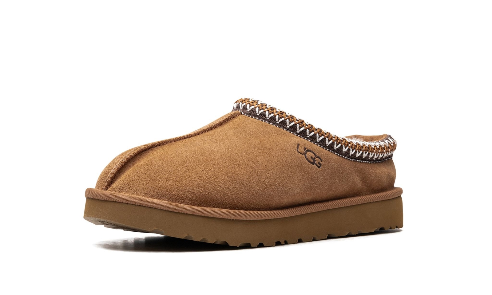 NEW UGG Brand Braid Tasman Slippers 5955 Chestnut Women’s Sz 5-12