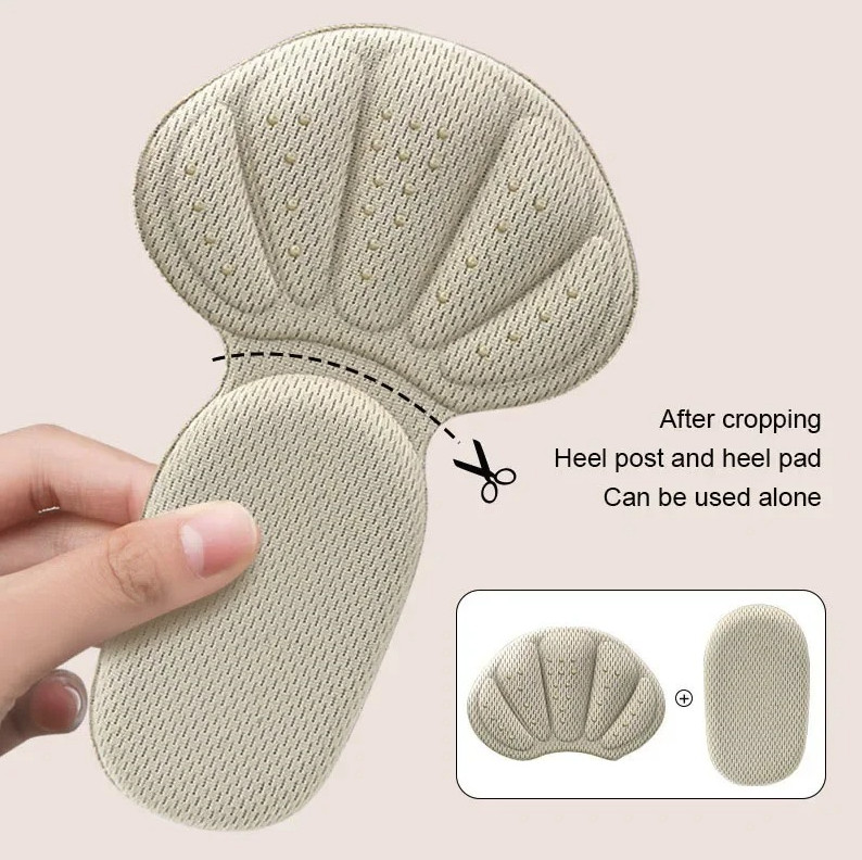 1Pair Heel Pad Inserts Shoe Cushion Anti Slip Pain Relief Protector – NEW