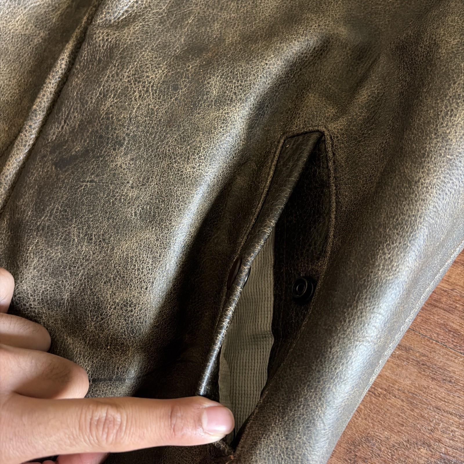 1980s Banana Republic Leather Bomber Vest Jacket Size Large