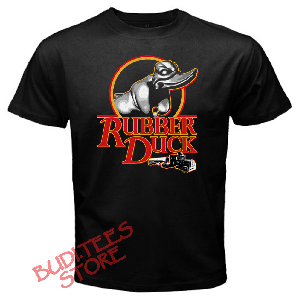 Rubber Duck Convoy Inspired Truck Movie Men’s Black T-Shirt Size S-5XL