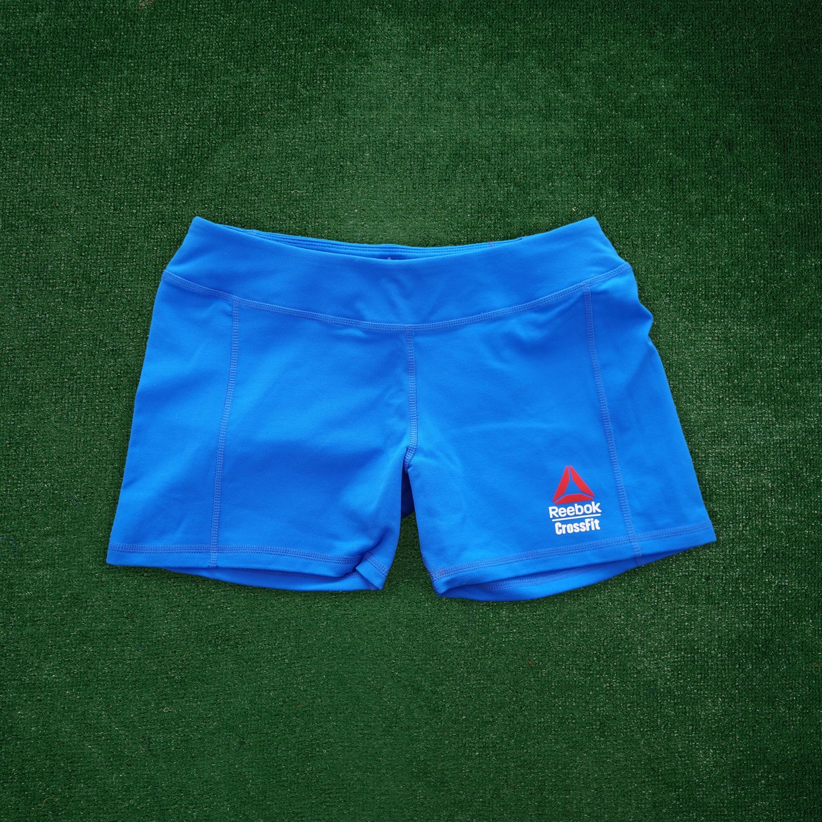 Reebok 2017 CrossFit Games Women’s Blue Performance 4″ Bootie Shorts CF7387