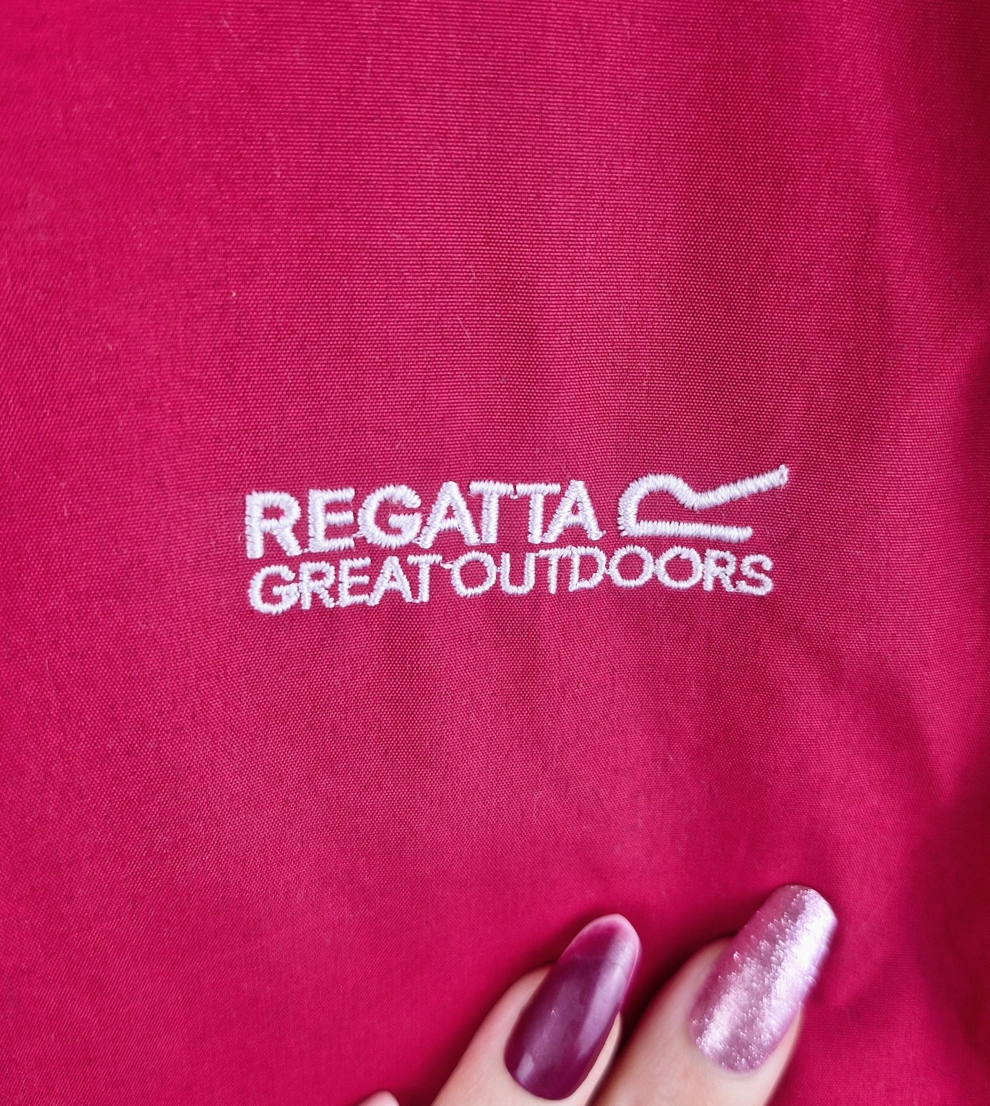 Regatta Womens Waterproof Hooded Jacket Size 12 Pink Outdoor Coat