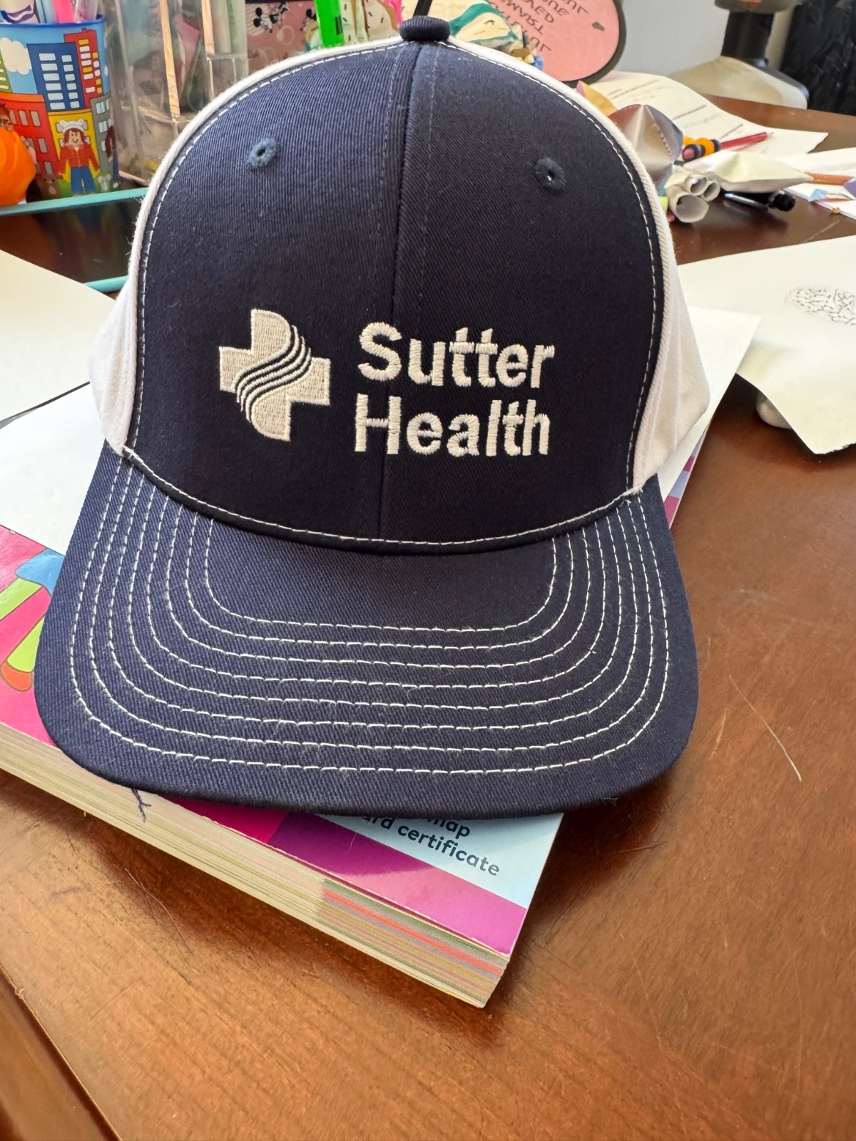 Rare Sutter Health Baseball Cap Hat Adjustable Unisex