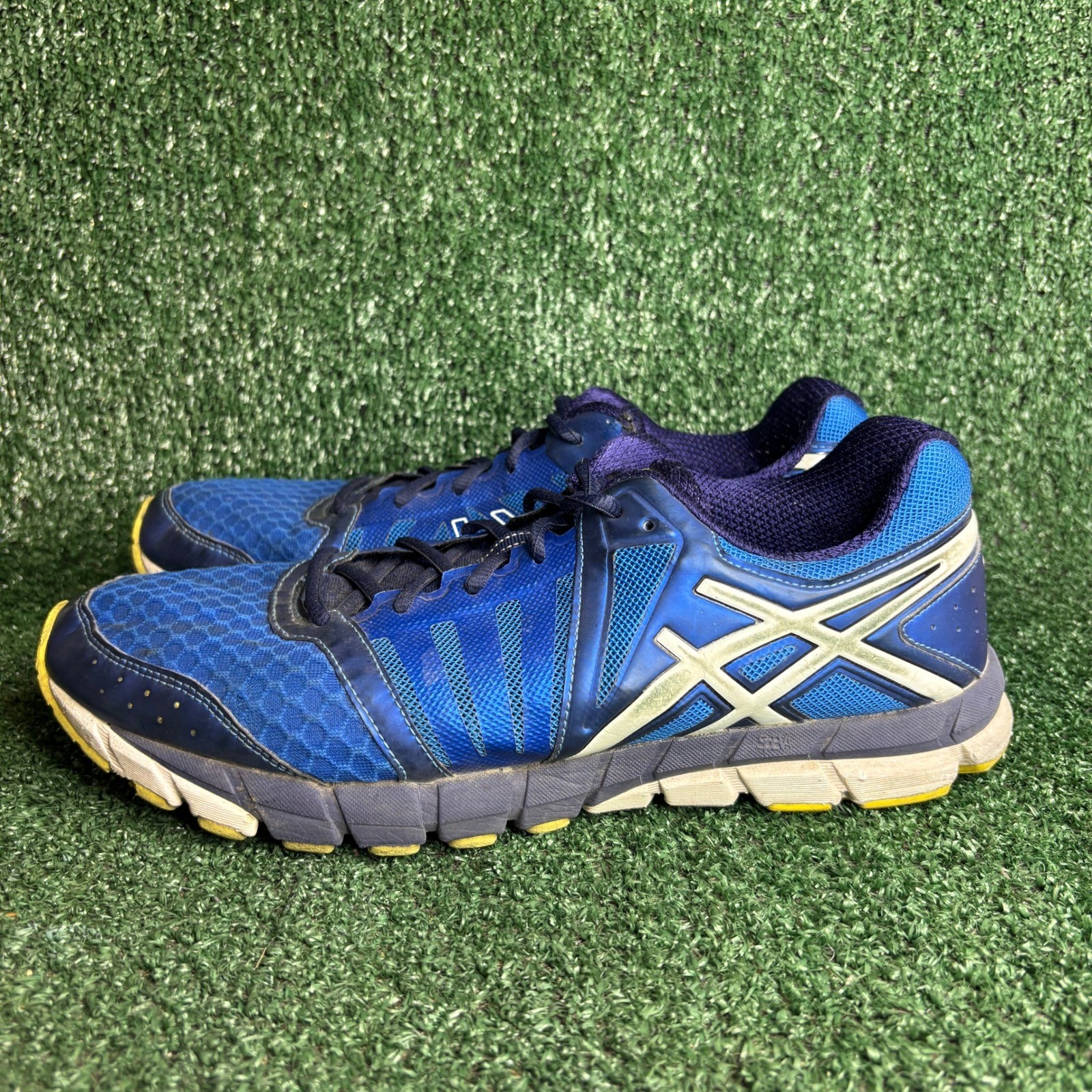 Asics Gel-Lyte33 2 T317N Mesh Breathable Athletic Running Shoes Blue Mens 11