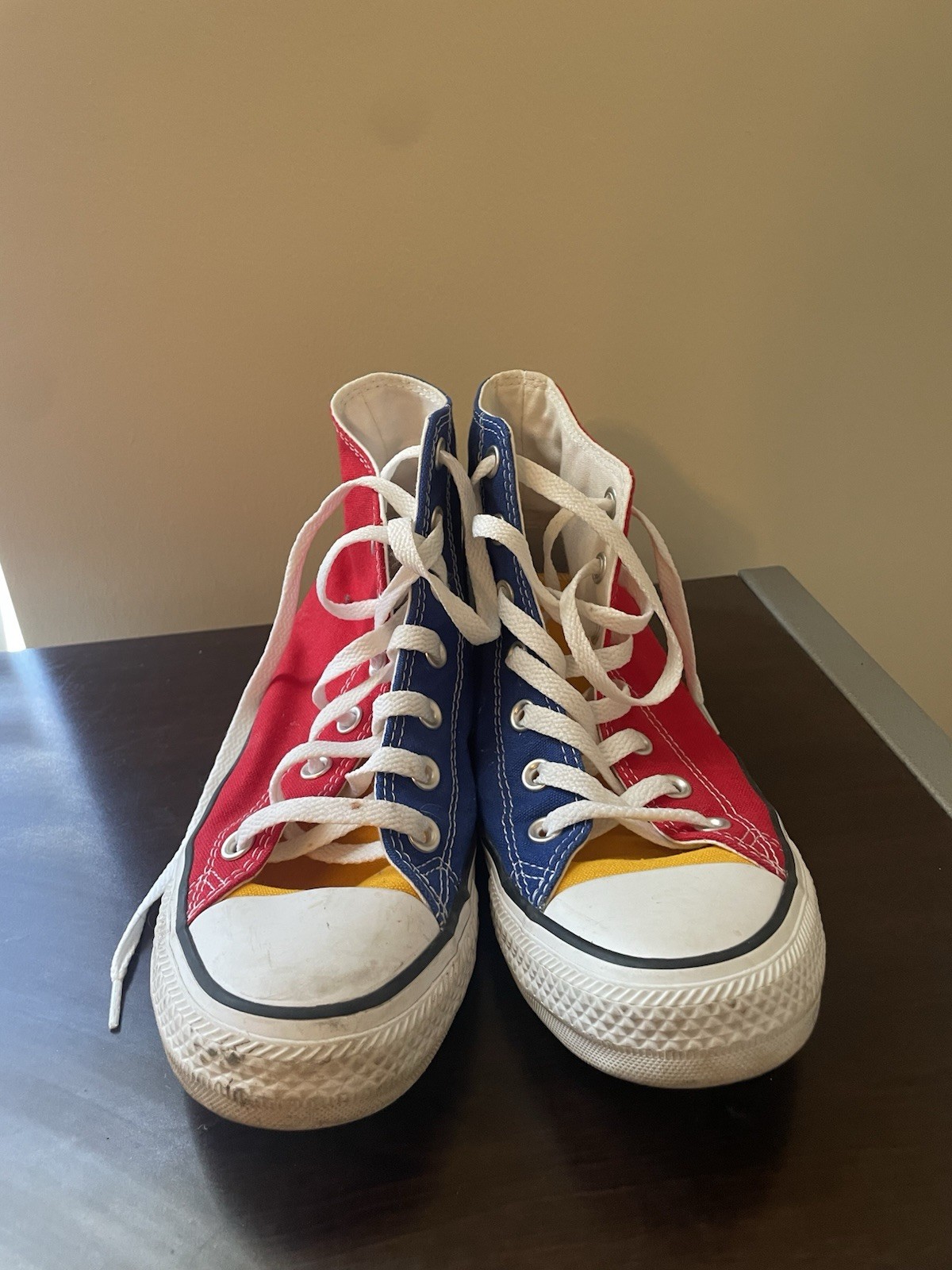 Converse Chuck Taylor All Star High Top Canvas Colorblock Lace-Up Sneakers