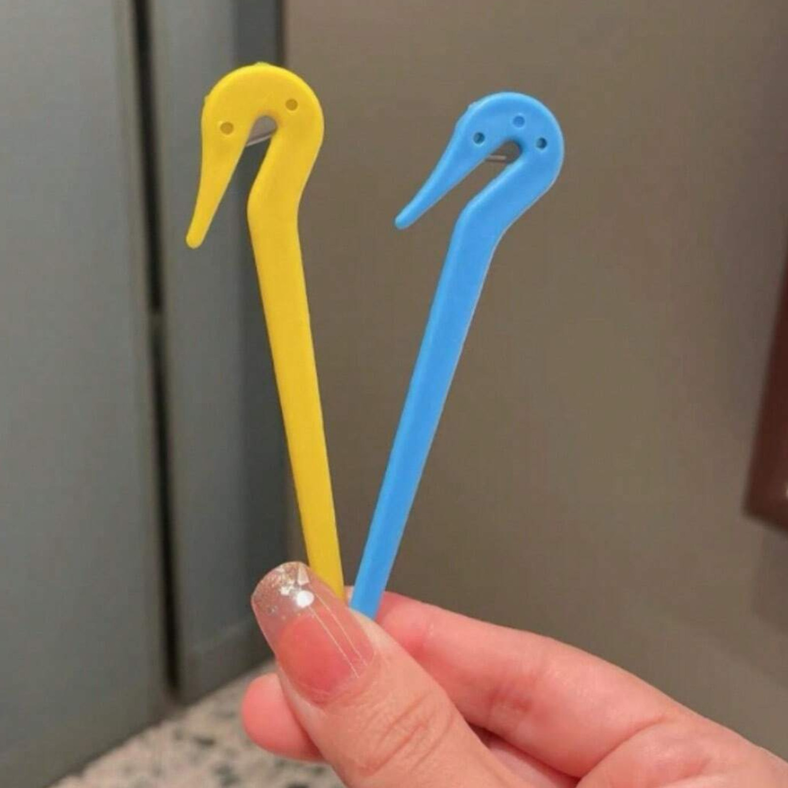 2x Elastic Hair Band Cutter Disposable Rubber Band Remover Hair Tie Cutting Tool