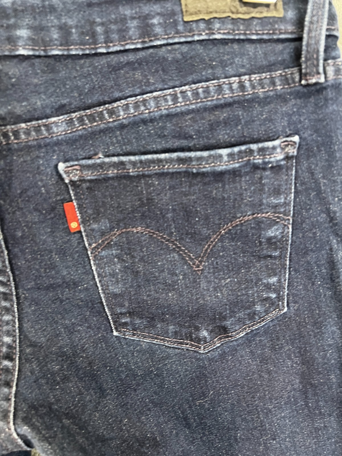 Levi’s Demi Curve Modern Rise Skinny Jeans Dark Blue W27 x L32 Women’s Stretch