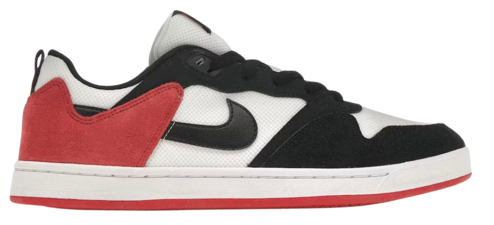 Nike SB Alleyoop Black / White / Red CJ0882-102 Men Size 12 New