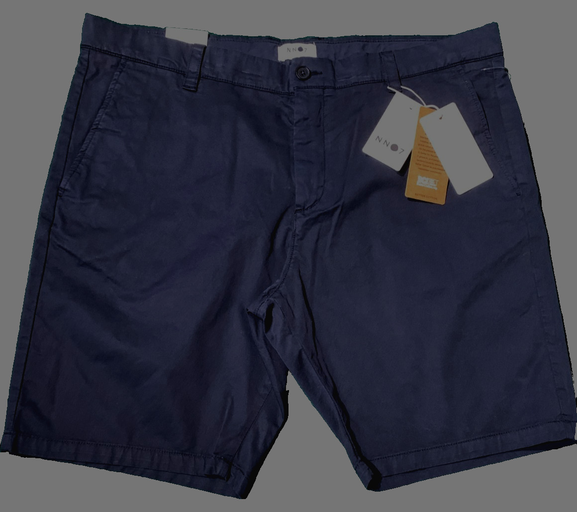 NWT NN07 NO NATIONALITY Men’s Regular Fit Mid Rise Fly Zipper Shorts Size 38