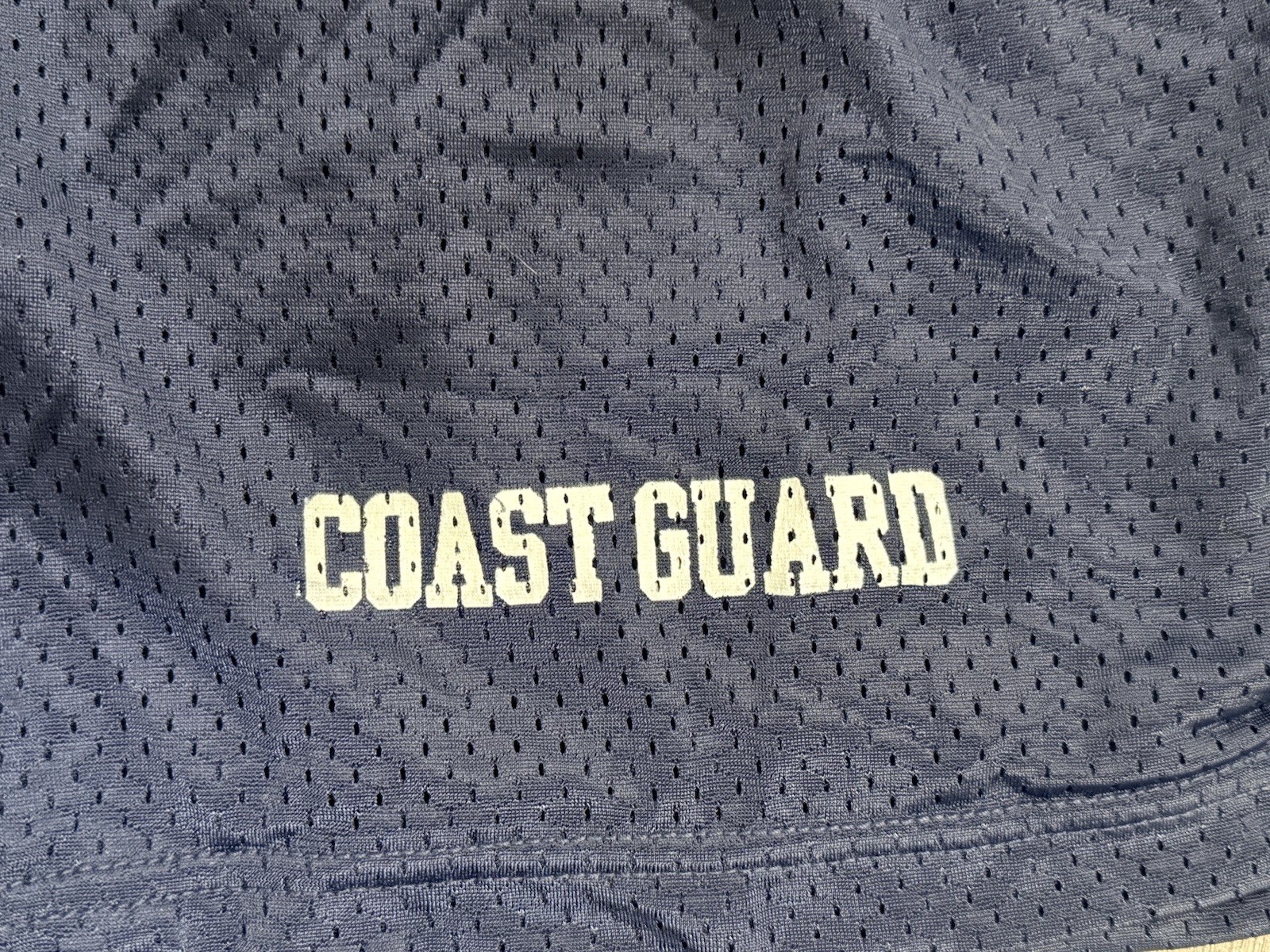 United States “Coast Guard” USCG Blue Jersey Style Shorts by MV Sport – Size XL