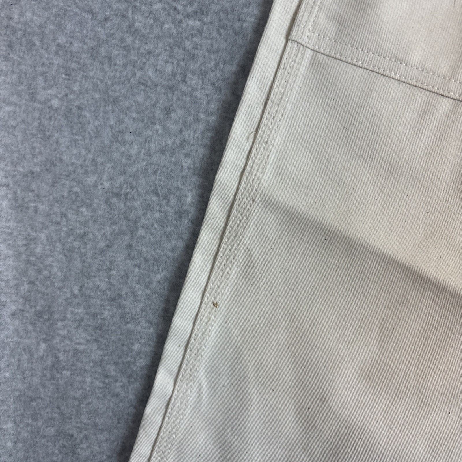 VTG NEW Stan Ray 50th Anniversary Carpenter Ivory Pants Painter USA Mens 28×32