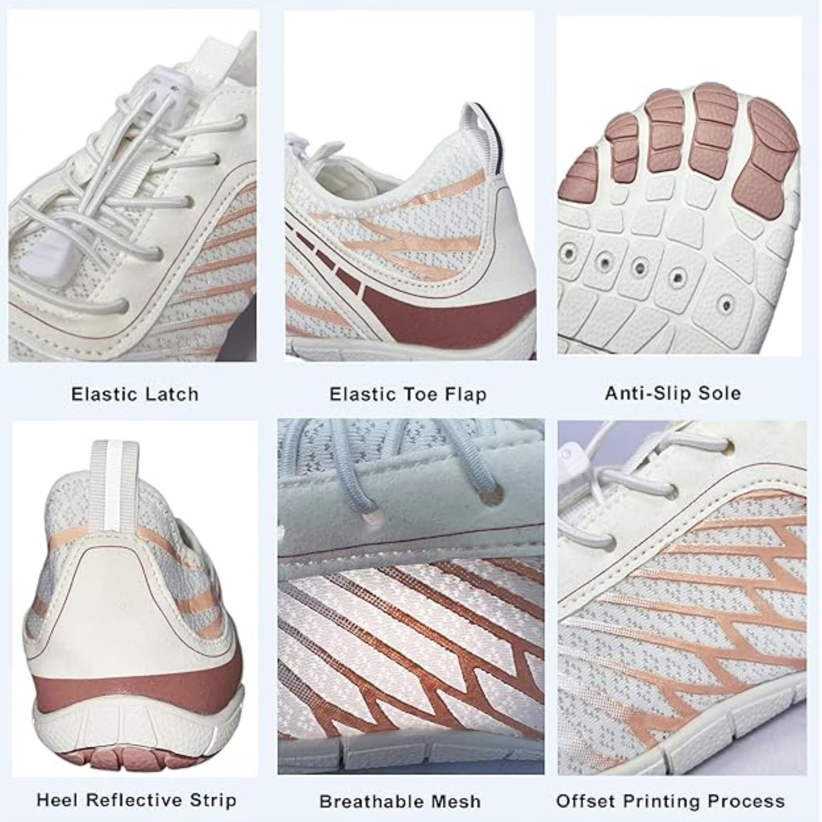 Grounded Barefoot Shoes for Women Men Wide Toe Box Non-Slip Lightweight