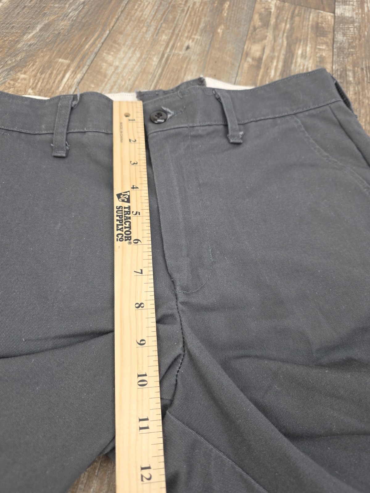 Red Kap Men’s Stain Resistant, Flat Front Work Pants, Charcoal 32×31