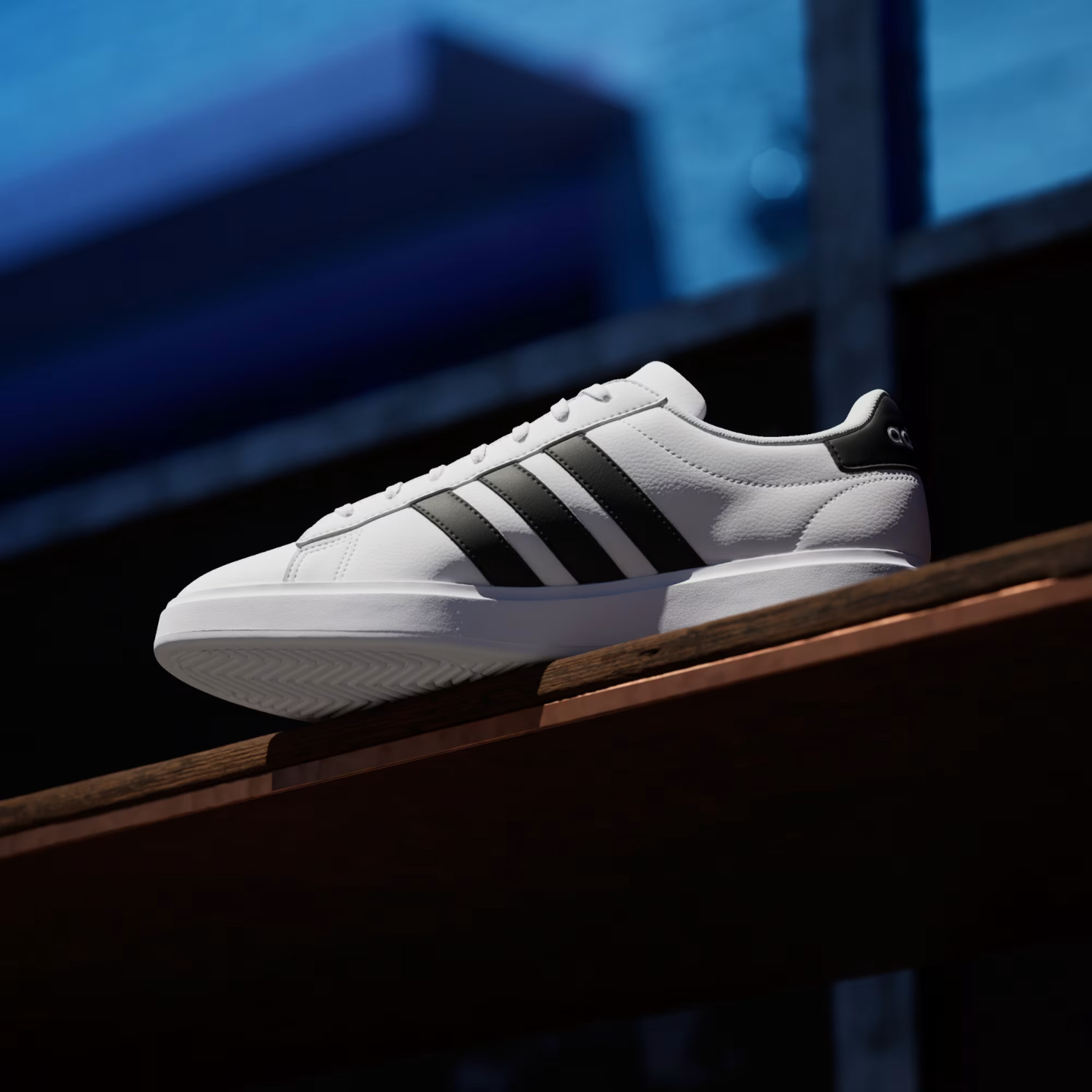 Adidas Men’s Grand Court 2.0 ‘White Black’ Shoes GW9195