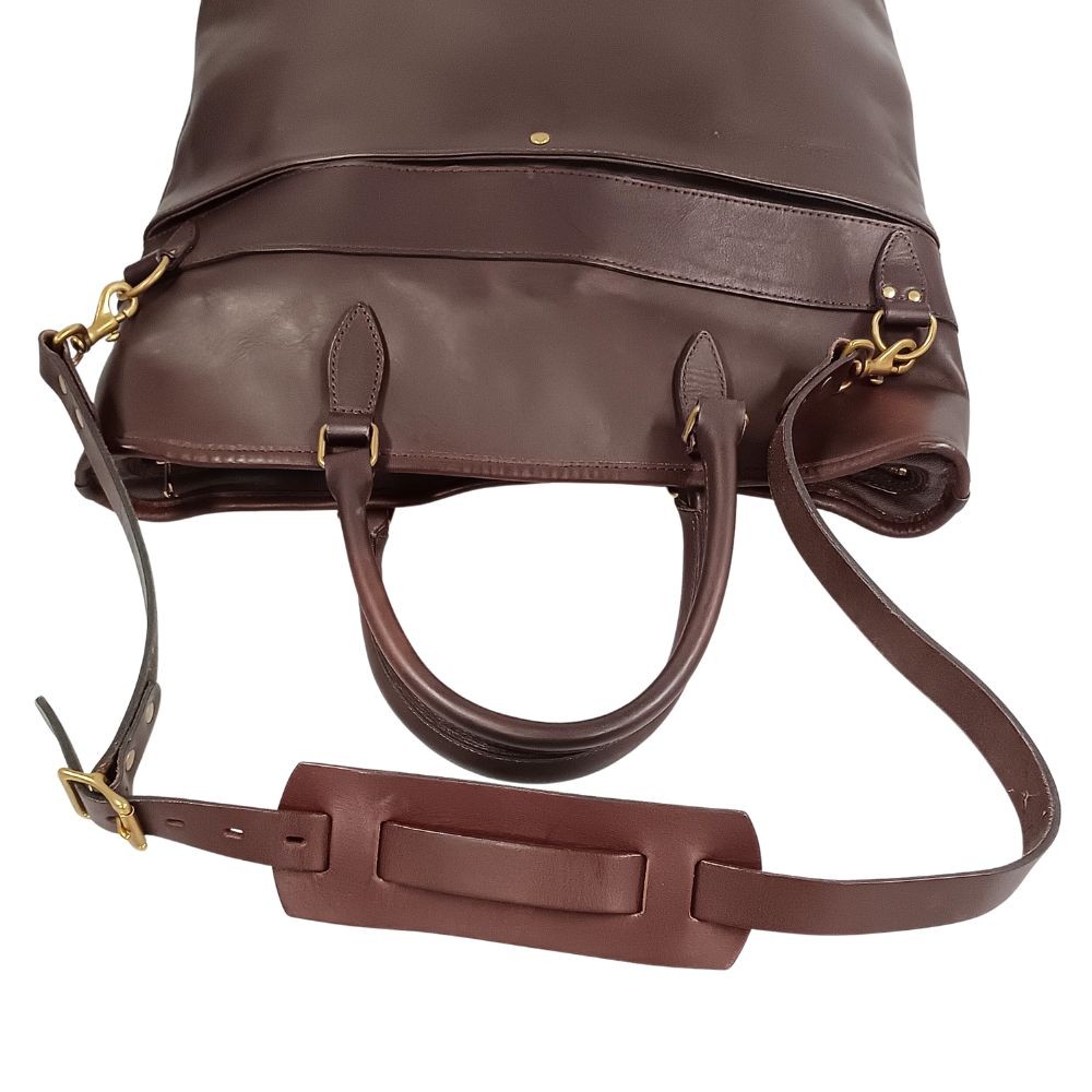 VASCO&Co. Vasco Leather Nelson 2WAY Bag Brown Authentic / 41010