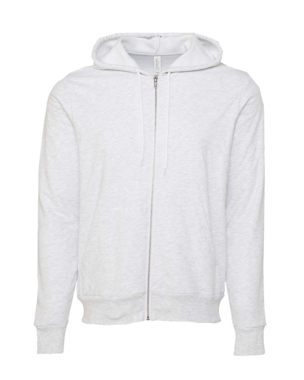 🔥 BELLA + CANVAS Mens Sponge Fleece Full-Zip Hoodie Sweatshirt Up to 3XL 3739