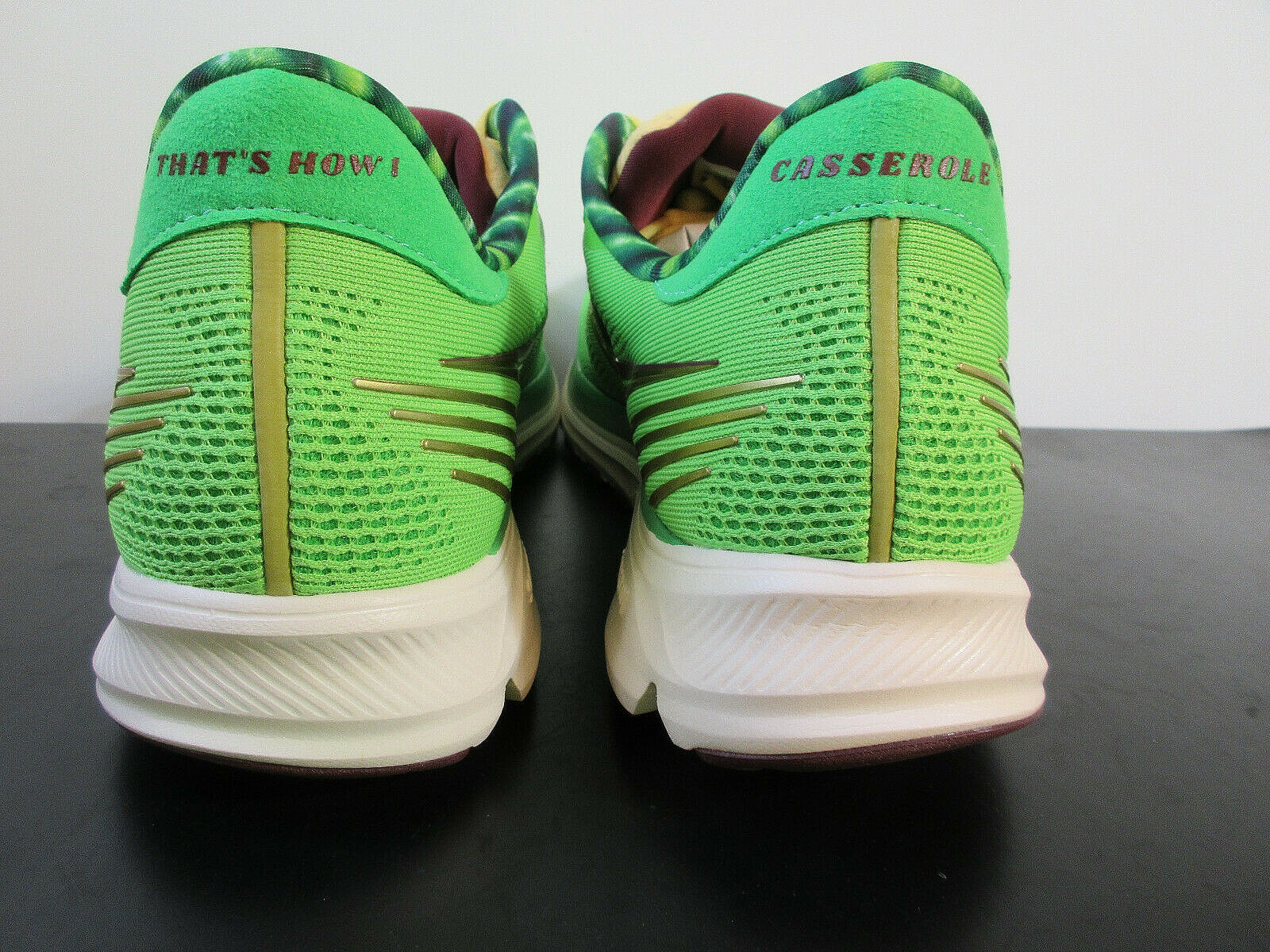 Saucony Men’s Ride 14 Green Bean Casserole Gold Logo S20650-17 Size 12 M NEW BOX