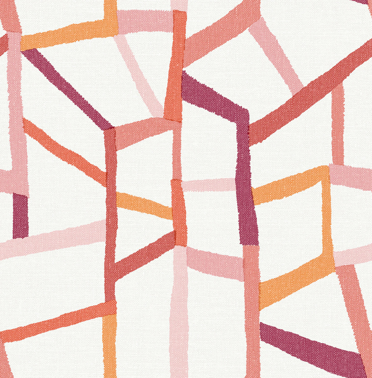 A-Street Prints BlueBell 56.4-sq ft Pink Non-woven Abstract Unpasted Wallp|16938