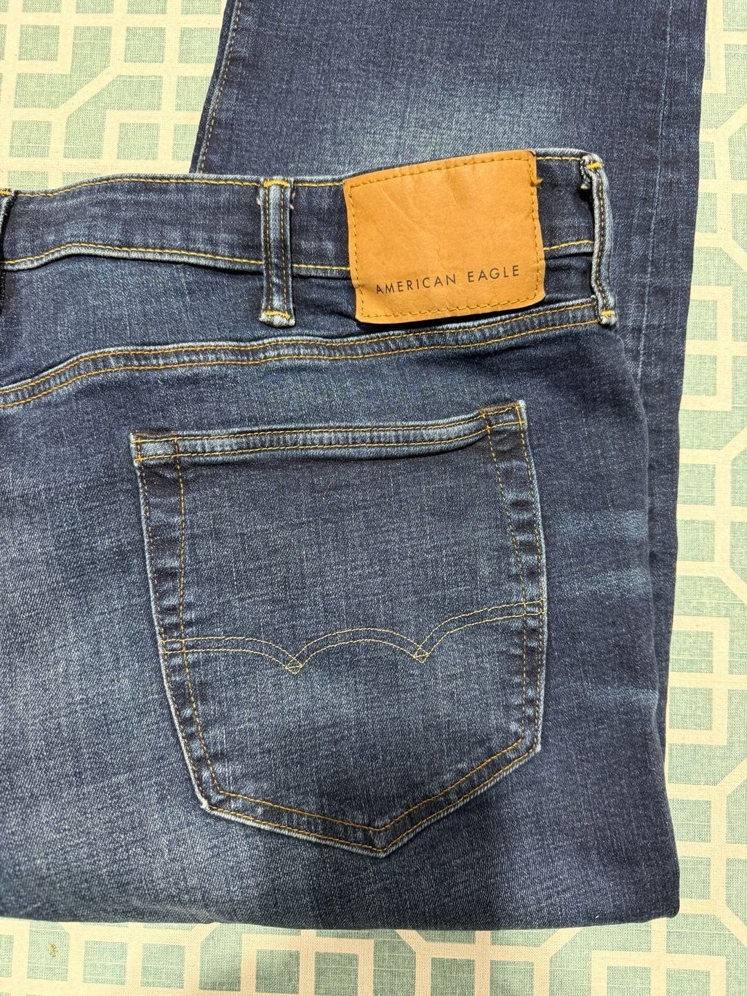 American Eagle AirFlex+ Original Straight Jeans 38×30