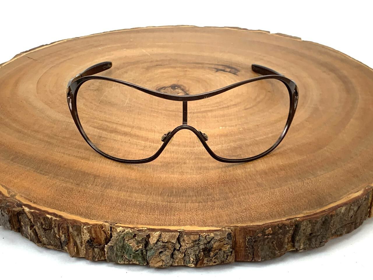 Oakley Sunglasses As is Deception 004039 04 FRAME ONLY Women Bronze Brown 115 mm