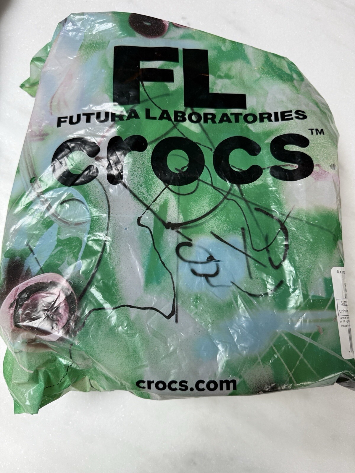 Futura Laboratories X CROCS Clogs Men’s Size 8