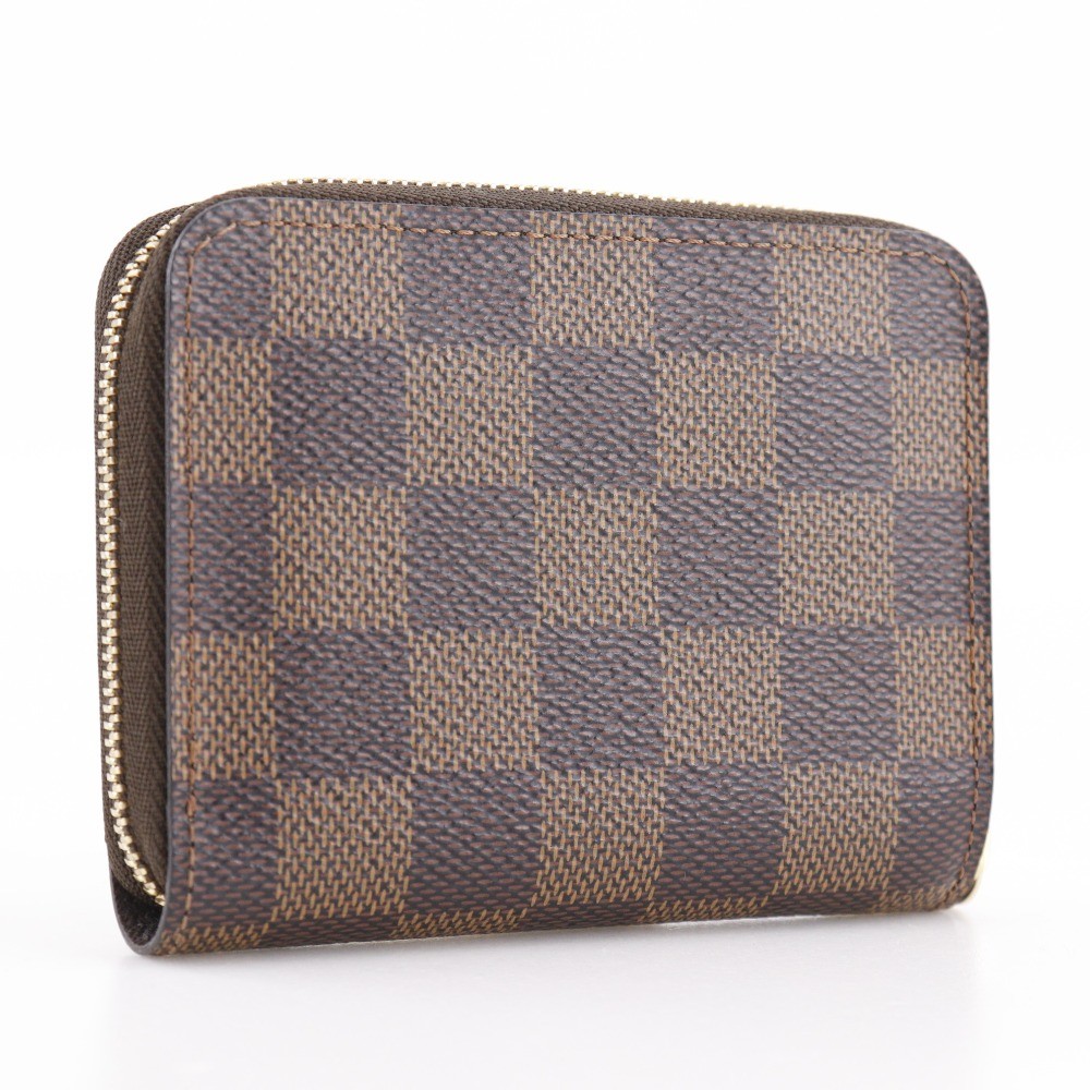 Louis Vuitton Zippy Coin Purse Damier Canvas Coin Case – DUTY FREE