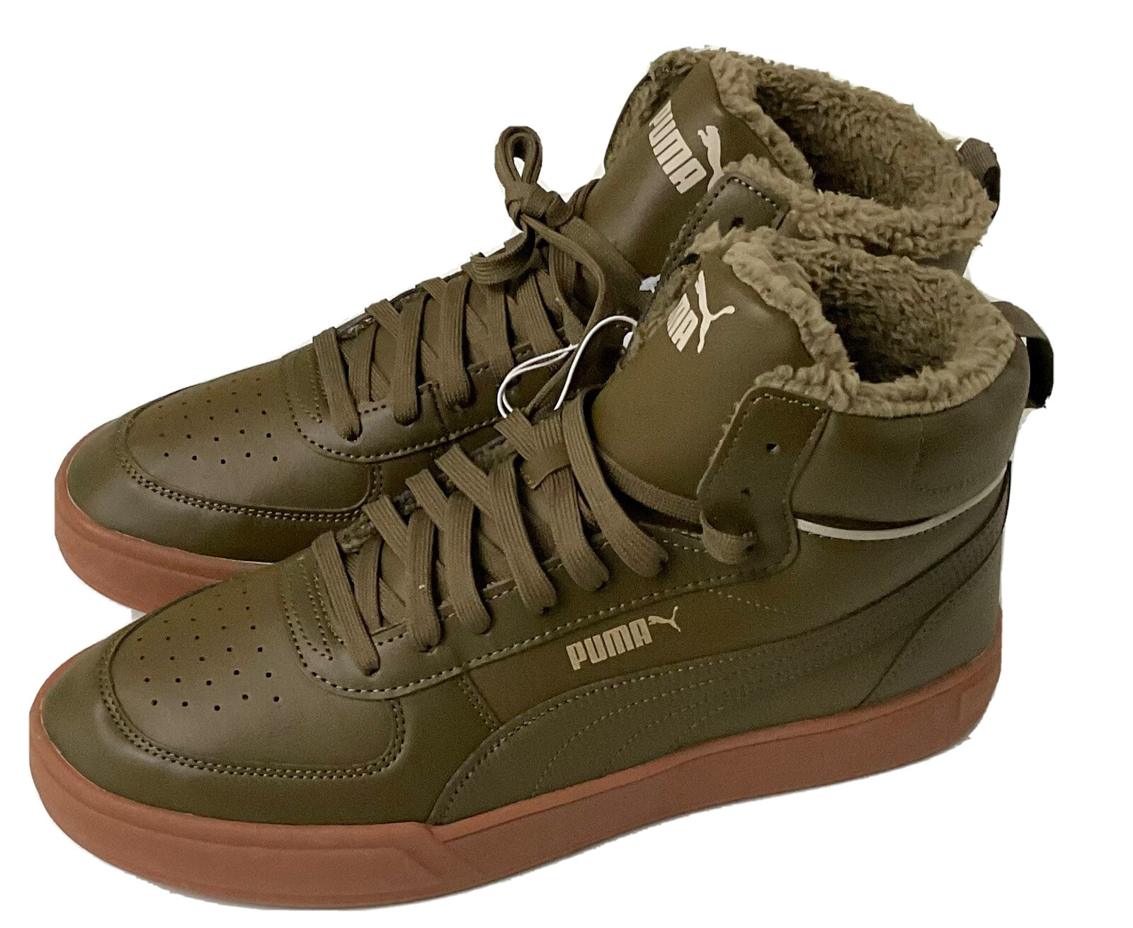 PUMA Caven Winterized Lined Mid-Top Sneaker Casual Shoes Unisex-Size M 12