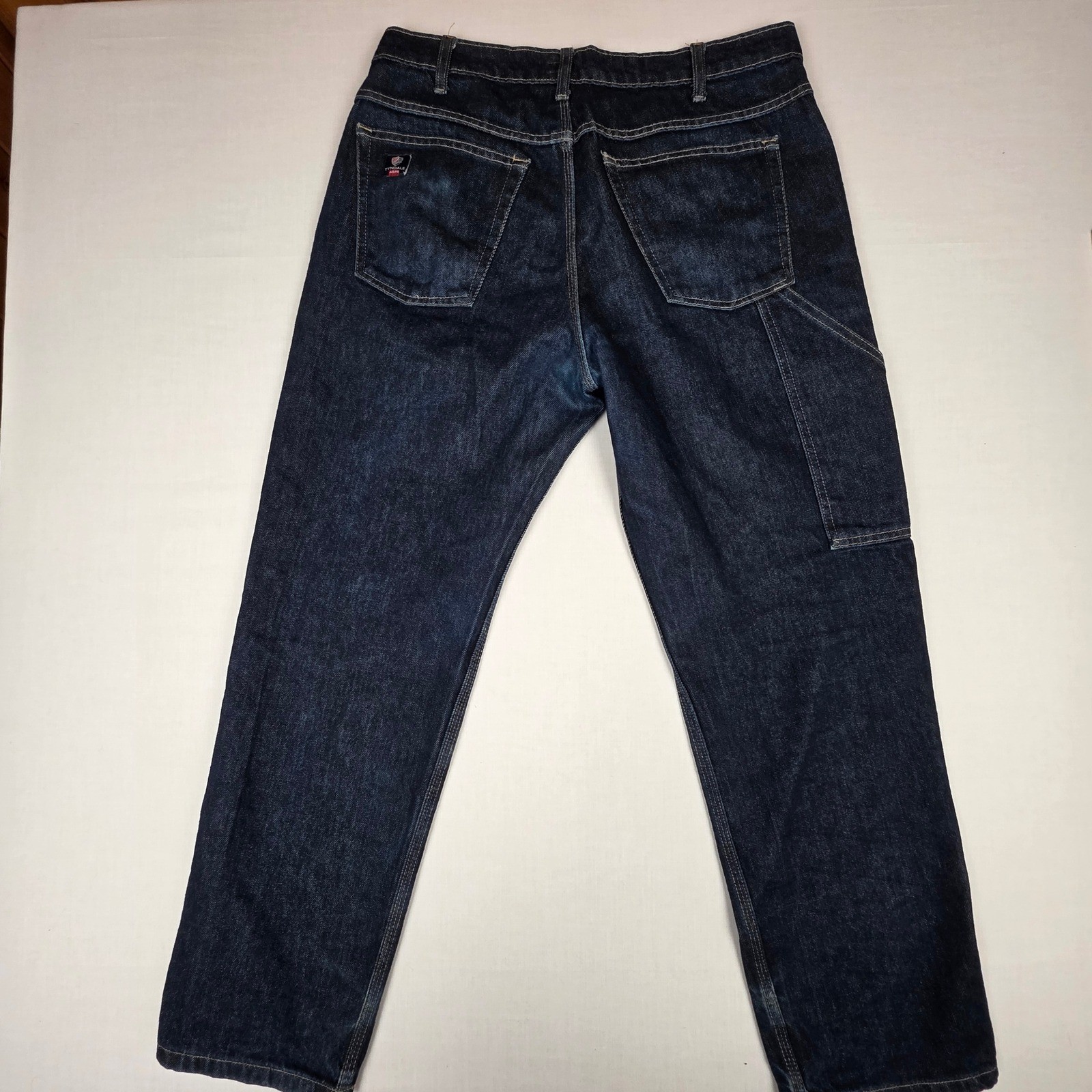 Tyndale FRMC F290T Flame Resistant Workwear Jeans Mens 34×30 Dark Wash Denim