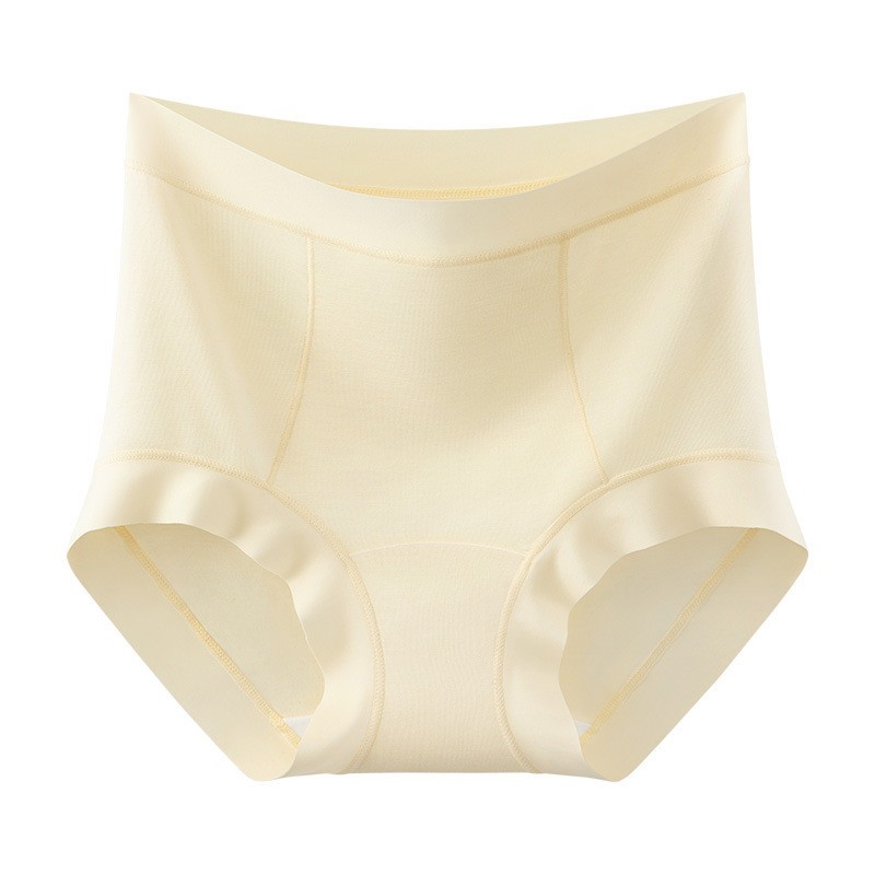 Women Briefs High Waist Modal Solid soft Tummy Control Underpants 77461