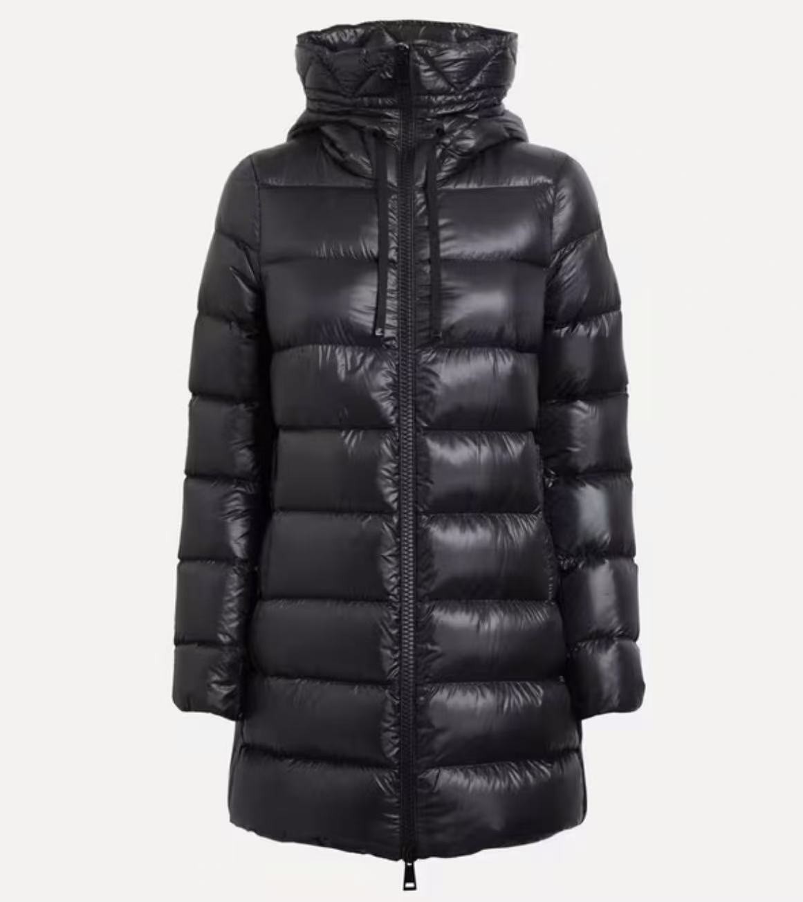 Doudoune légère Moncler Suyen Hooded Long Down Jacket SIZE 2
