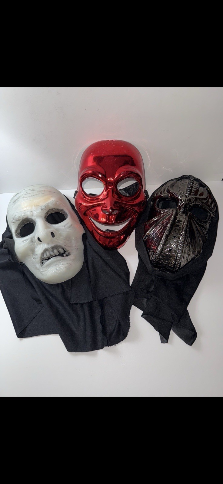 Three Halloween Masks