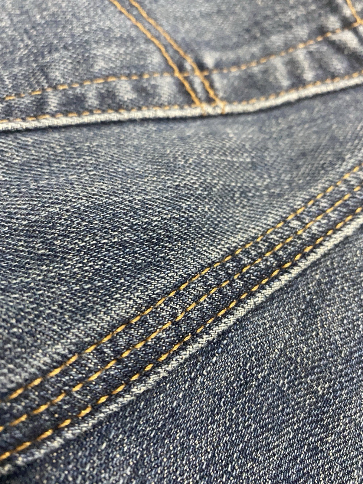 Carhartt Relaxed Fit Jeans Mens 31×32 Blue Denim Triple Stitch Workwear Pants