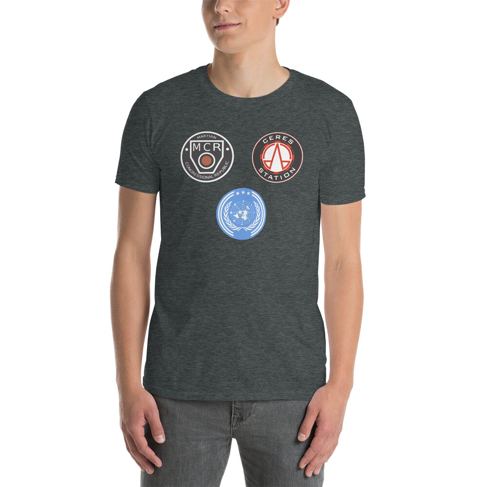 MCR Martian United Nations Ceres Station Expanse TV Short-Sleeve Unisex T-Shirt
