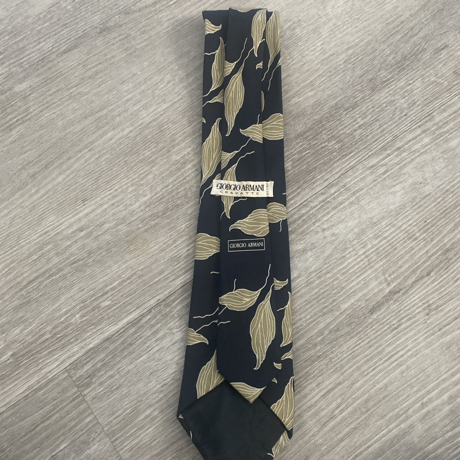 80’s Vintage Giorgio Armani Cravatte 100% Silk Tie