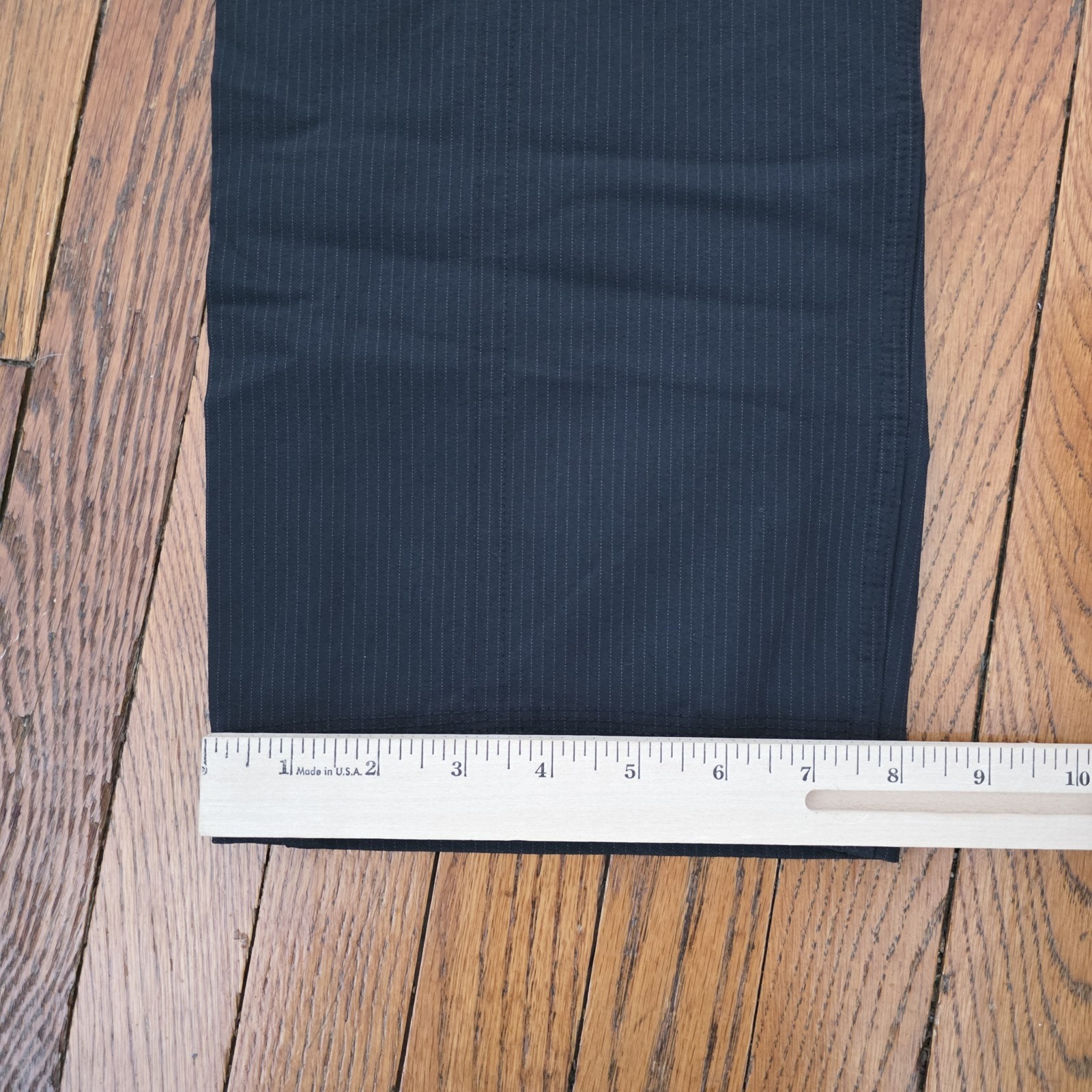 Lululemon Pants Mens Size 32 Black Pinstripe Slate Work To Play Performance Gym