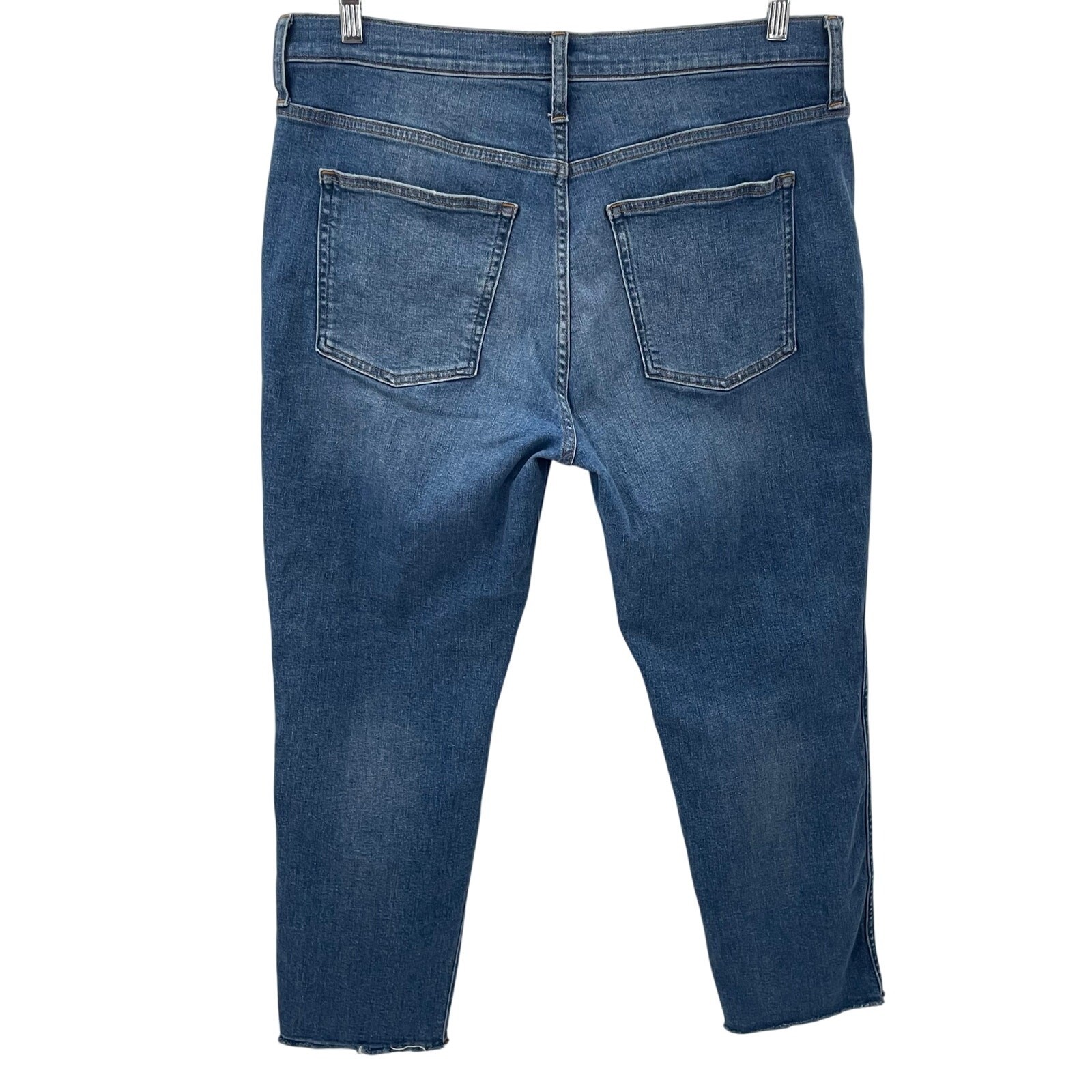 J. Crew 32 / 14 9″ Vintage Slim Straight Jeans Gemma Wash BF521 read description