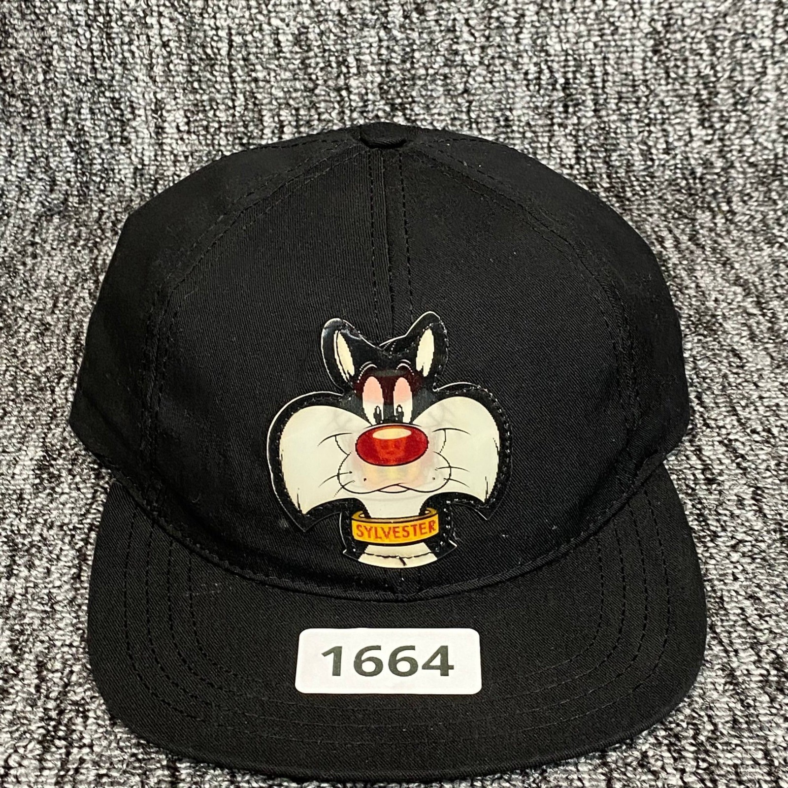 Vintage 1996 Sylvester the Cat Hat Warner Bros Studio Store Snapback Cap USA