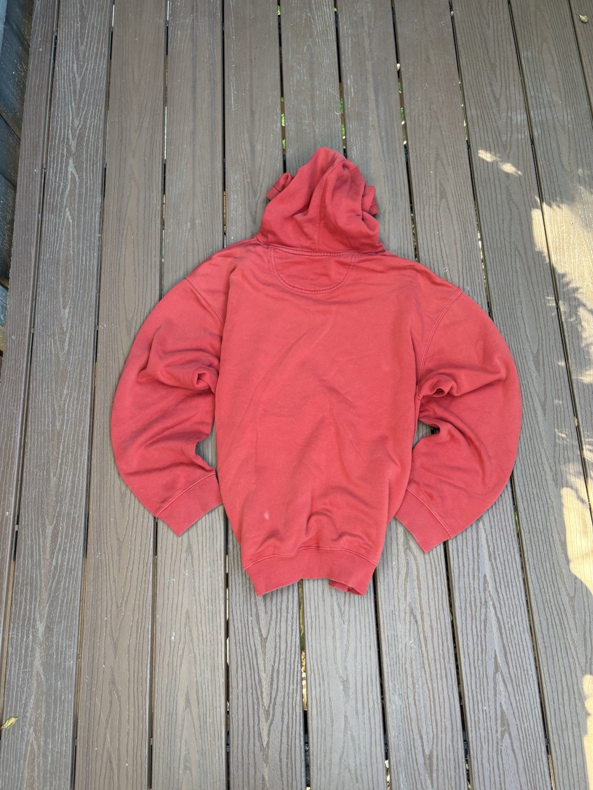 U.S. POLO ASSN. Men’s Red Fleece Pullover Hoodie Logo Pockets Drawstring XXL