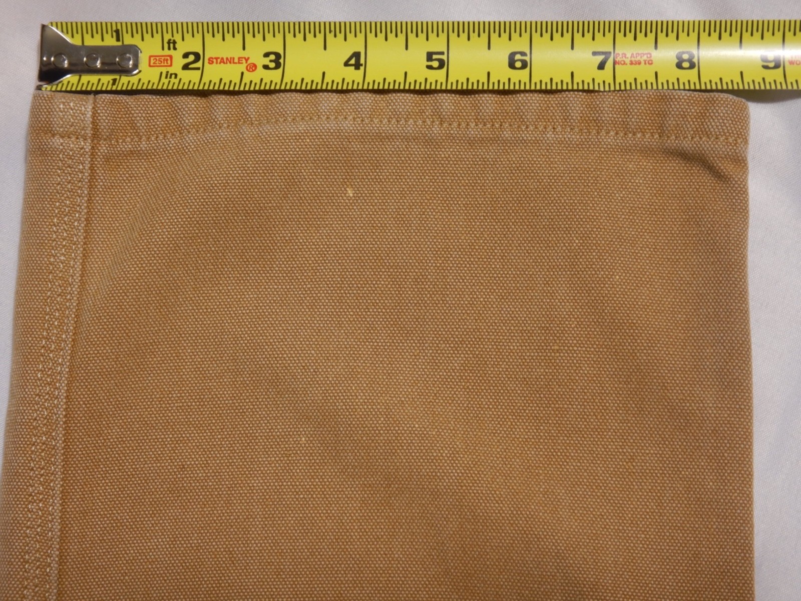 Patagonia IRON FORGE Hemp Canvas Cargo Pants FLAWS Coriander Size 32 X 33