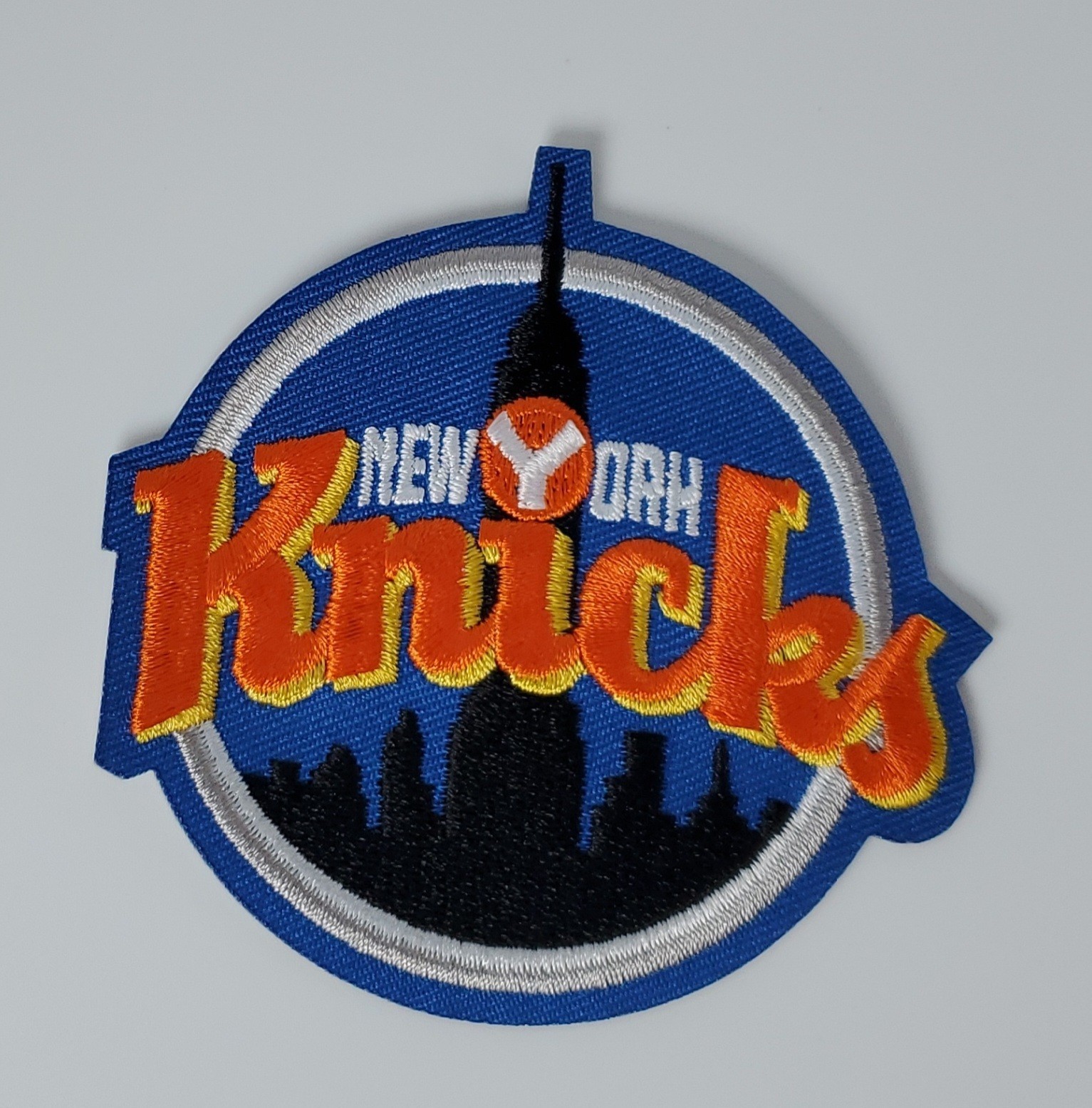 New York Knicks 3″ Patch 112 Trucker Hat Black Custom Patch Snapback
