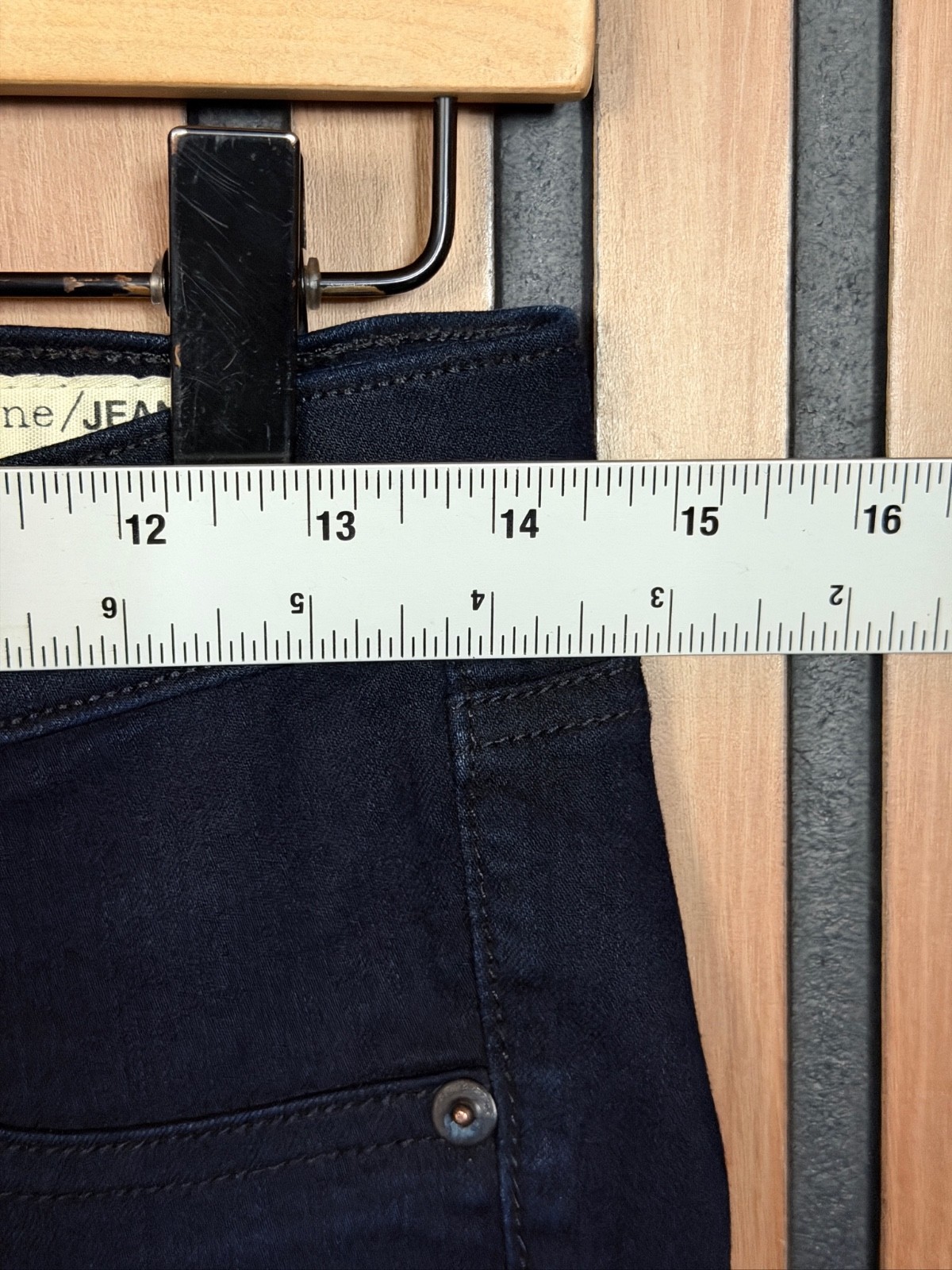 Rag & Bone Jeans 28 Womens Black Skinny Low Waisted Skinny Ankle Zip