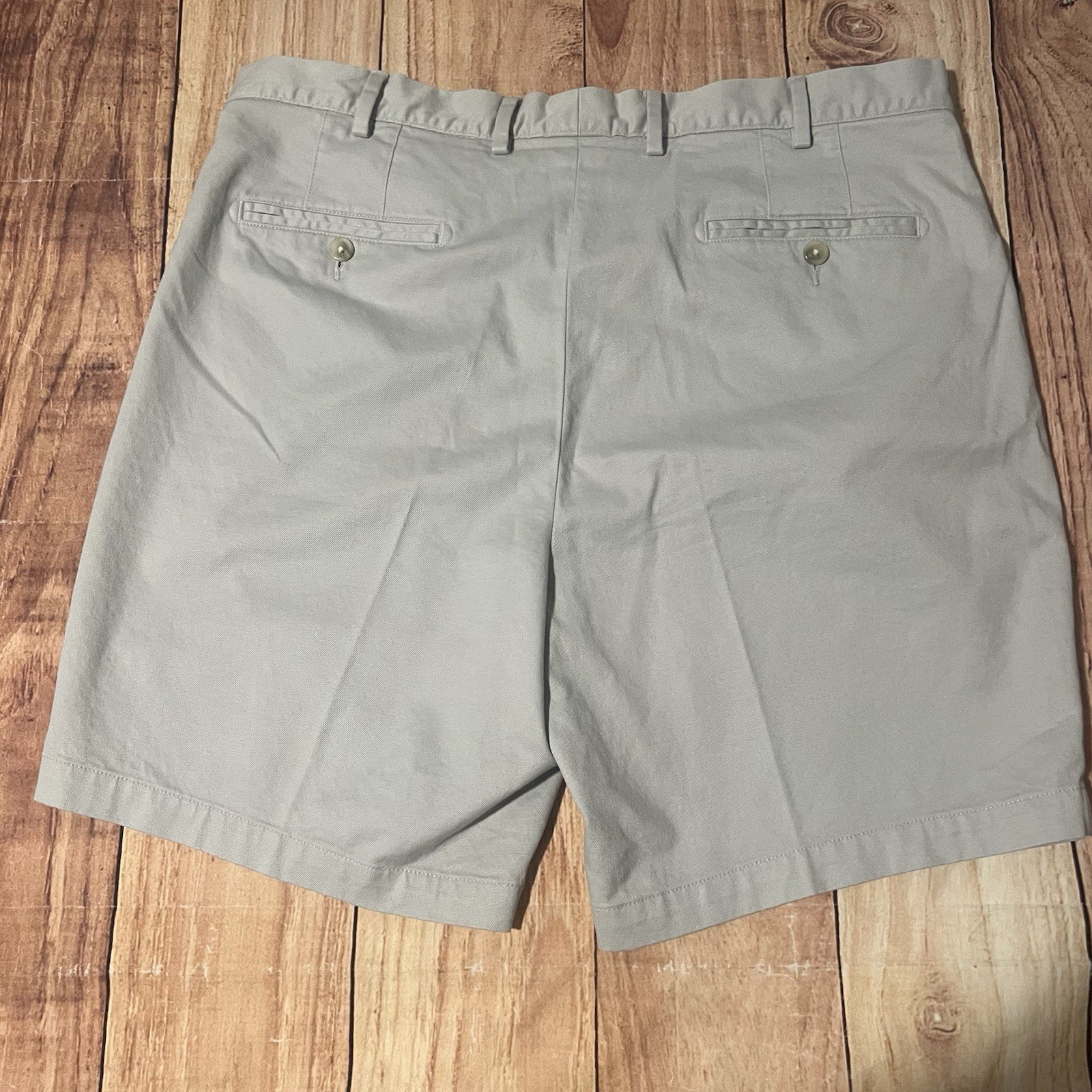 Peter Millar Gray Pilot Twill Shorts Sz 36 ME0B05 NWT $115