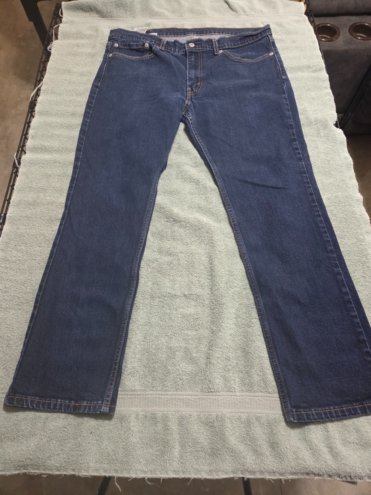 Levi Strauss Men’s 511 Medium Wash Straight Leg Jeans 36″X30″