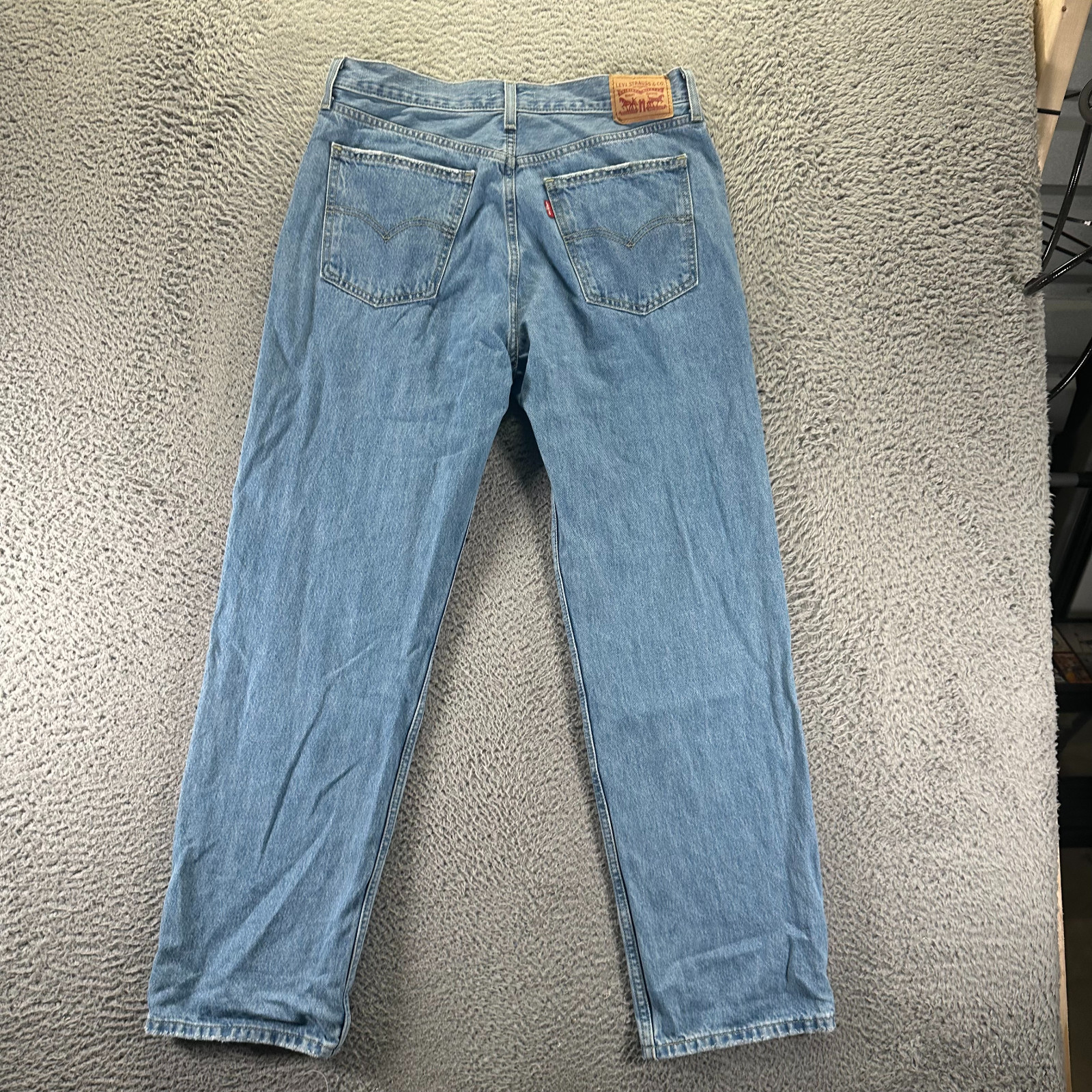 Levi’s Low Pro Jeans Womens 30×31 Blue Cotton Denim Straight Leg Travel Workwear