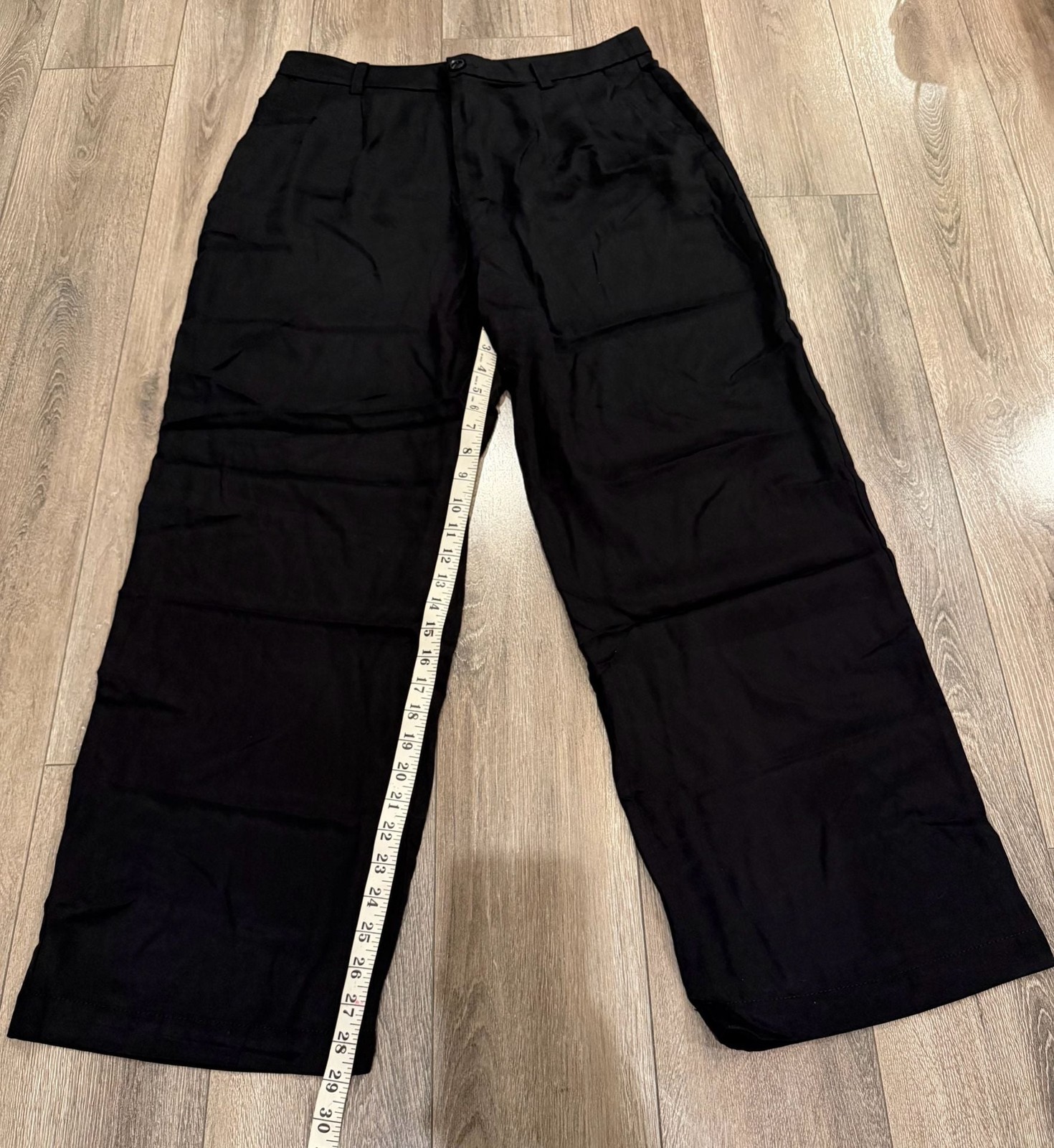 LOFT Women’s Black Wide Leg Dress Pants, Size 12