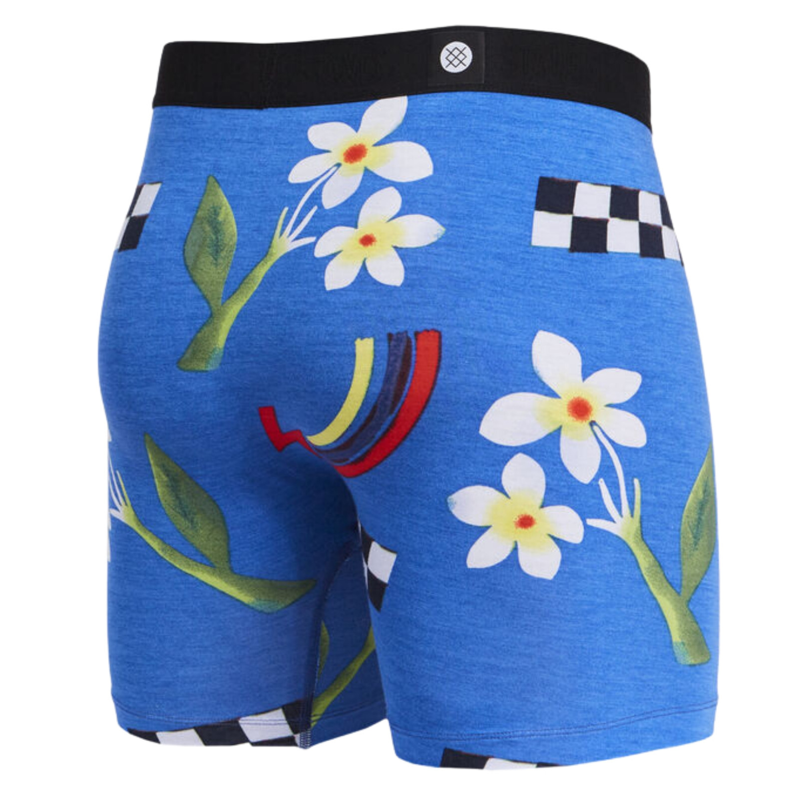 STANCE Butter Blend Boxer Brief Underwear sz X-Large (39-42) Canngu Blue Floral