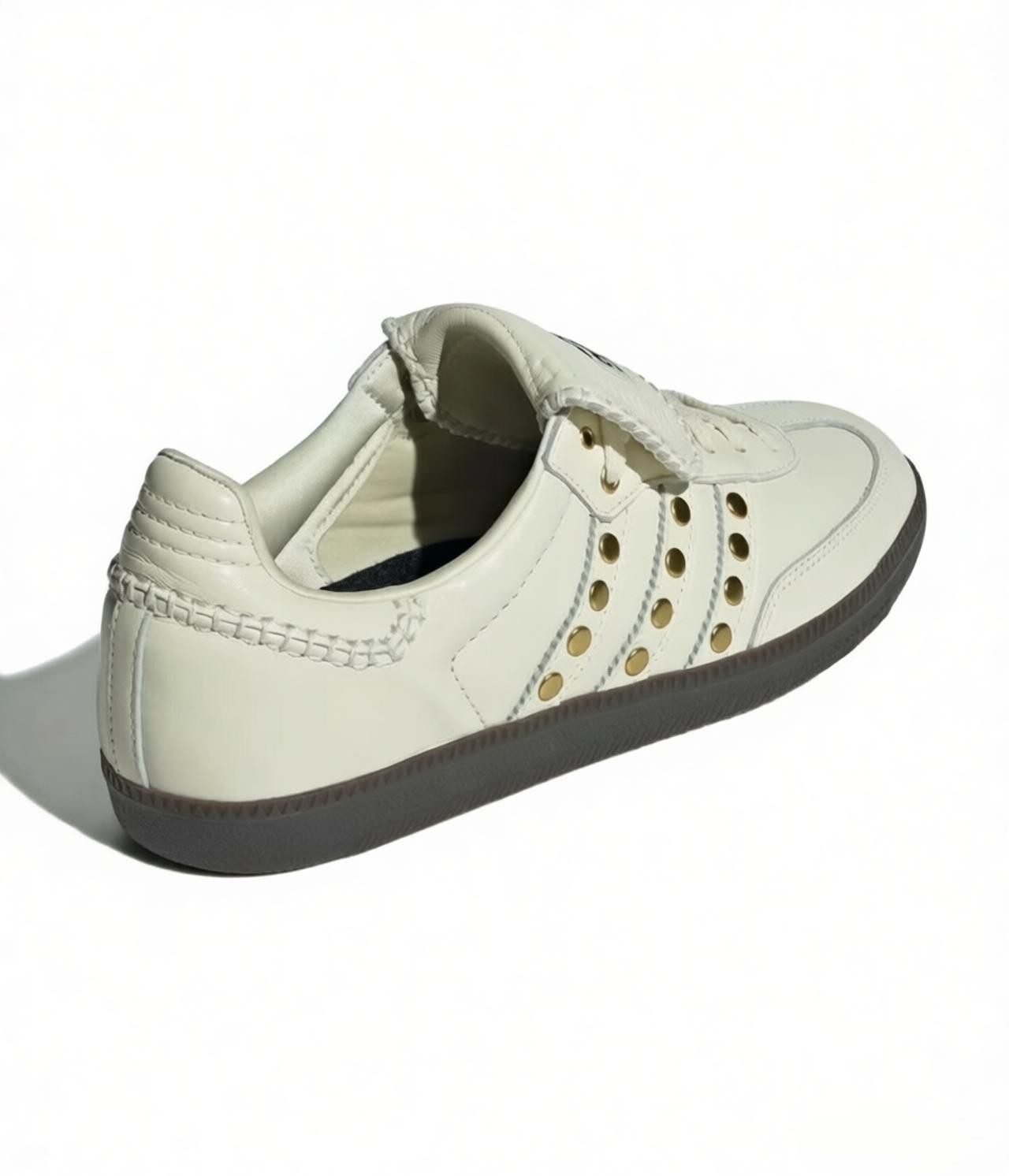 Wales Bonner × adidas Samba Studded Cream White IG 4304 New With Box