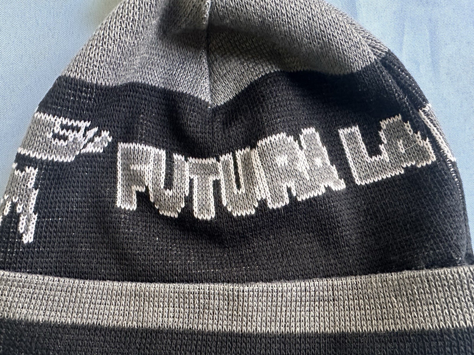 Futura Laboratories FL Pointman Knit Pom Beanie Made In Japan OS