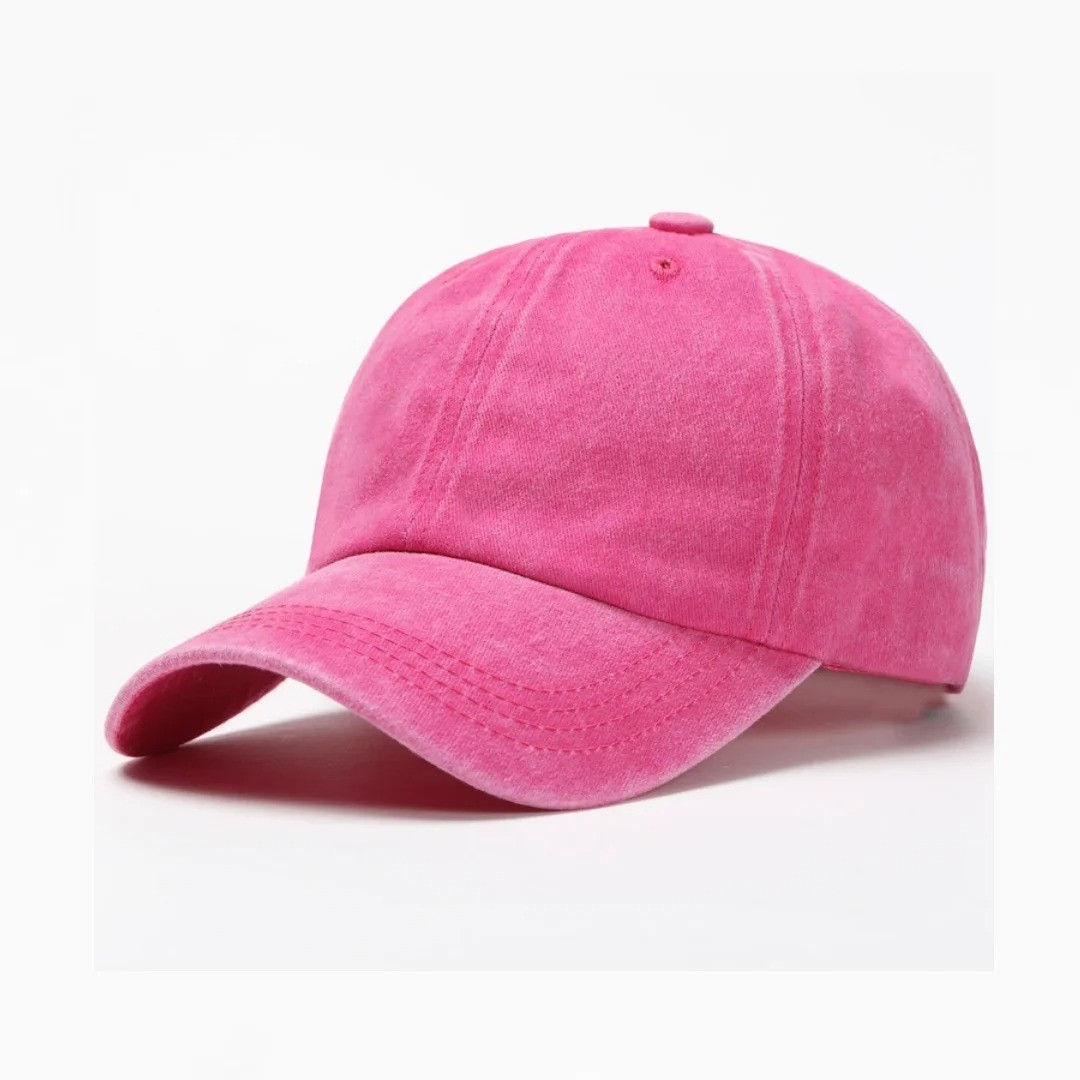 Vintage Baseball Cap Cotton Washed Snapback Dad Hat Hip Hop Outdoor